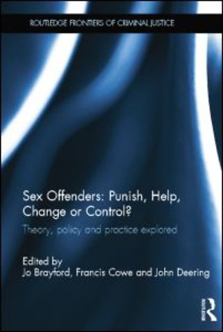 Sex Offenders: Punish, Help, Change or Control?