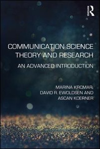 Communication Science Theory and Research