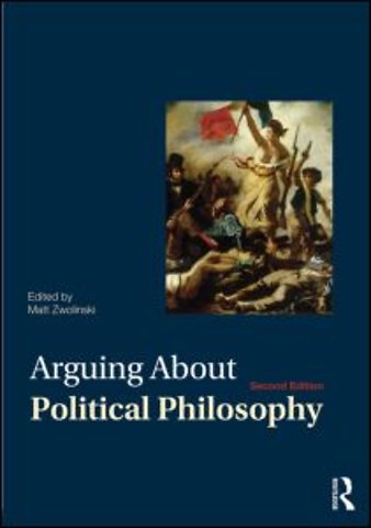 Arguing About Political Philosophy