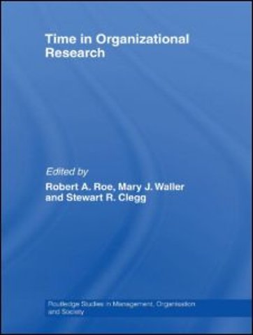 Time in Organizational Research