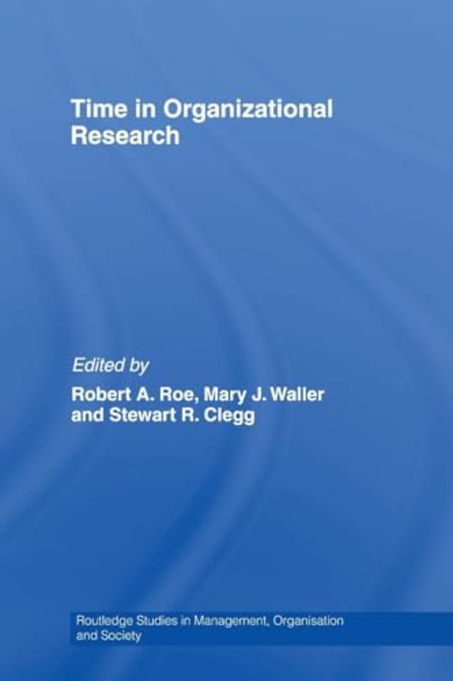 Time in Organizational Research