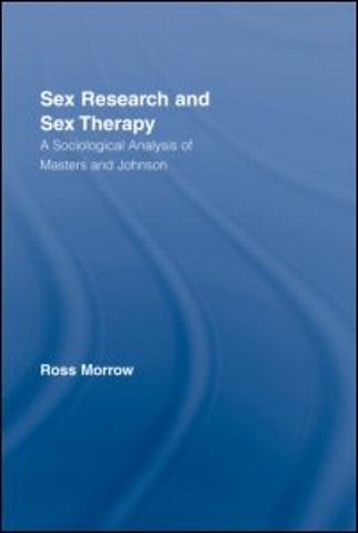 Sex Research and Sex Therapy