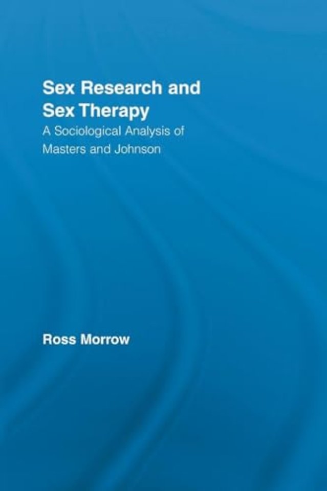 Sex Research and Sex Therapy