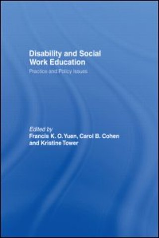Disability and Social Work Education
