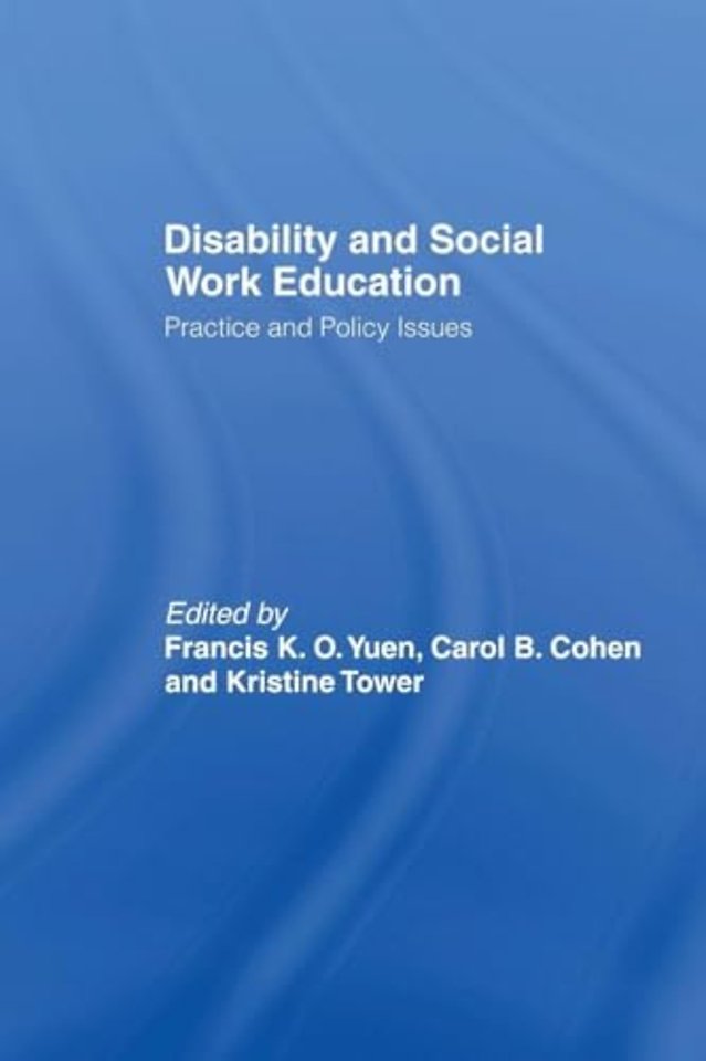 Disability and Social Work Education