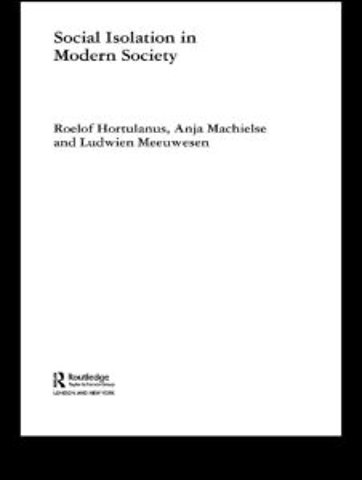 Social Isolation in Modern Society