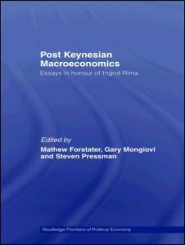Post-Keynesian Macroeconomics