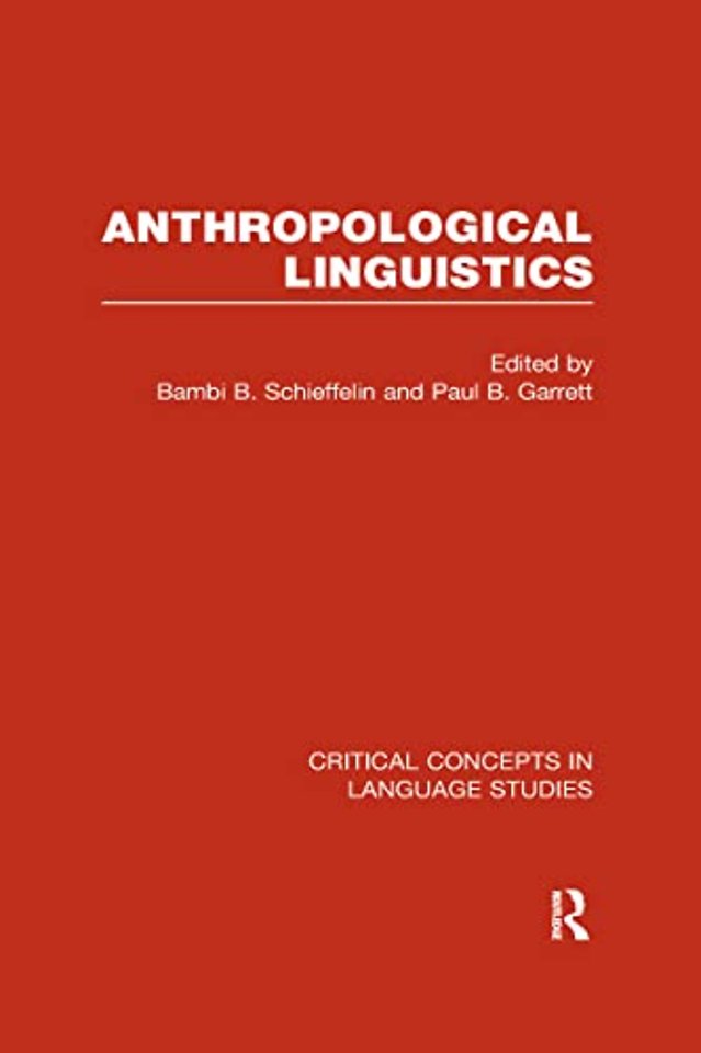 Anthropological Linguistics