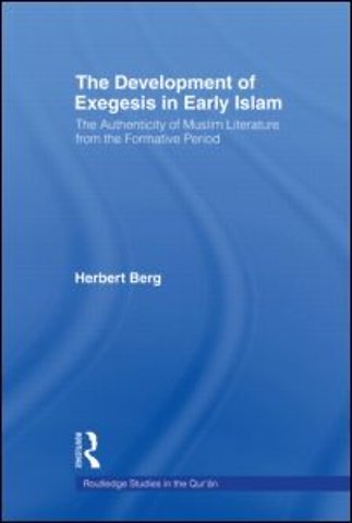 Development of Exegesis in Early Islam