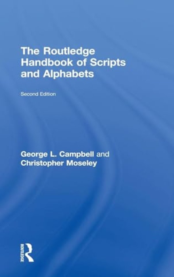 Routledge Handbook of Scripts and Alphabets