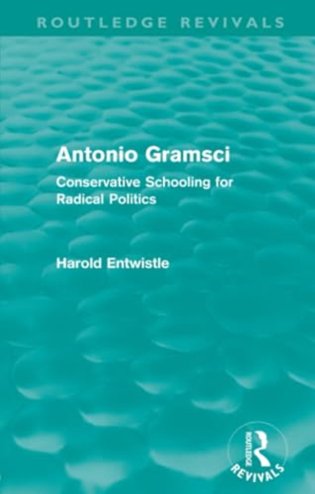 Antonio Gramsci (Routledge Revivals)