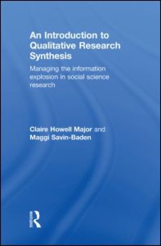 Introduction to Qualitative Research Synthesis