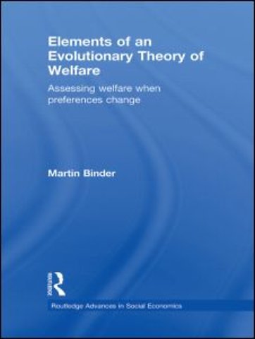 Elements of an Evolutionary Theory of Welfare