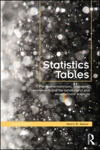 Statistics Tables