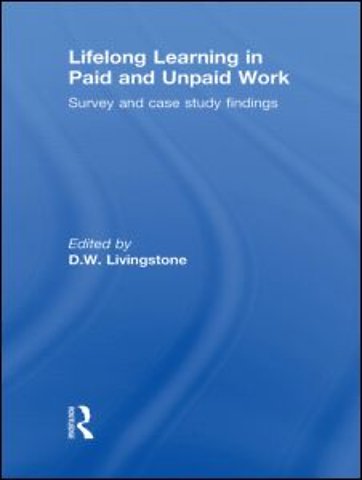 Lifelong Learning in Paid and Unpaid Work