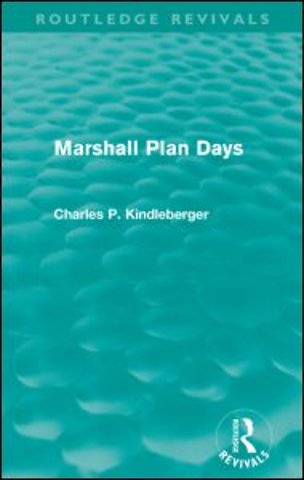 Marshall Plan Days (Routledge Revivals)