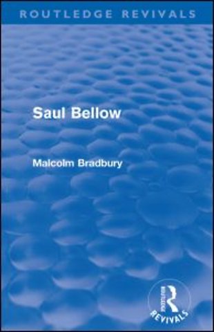 Saul Bellow (Routledge Revivals)