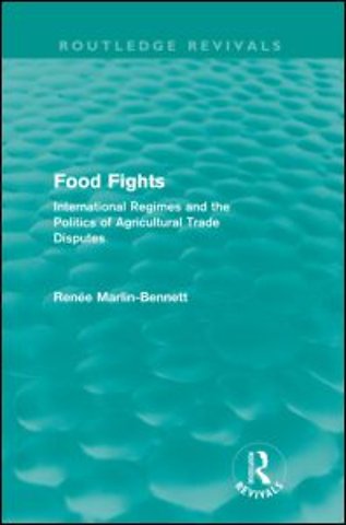 Food Fights (Routledge Revivals)