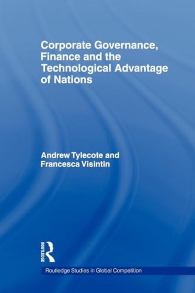 Corporate Governance, Finance and the Technological Advantage of Nations