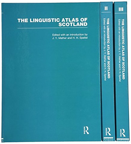 Linguistic Atlas of Scotland (3 Volumes)