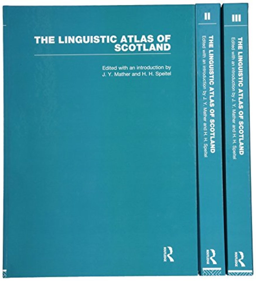 Linguistic Atlas of Scotland (3 Volumes)