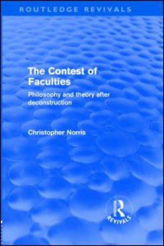 Contest of Faculties (Routledge Revivals)