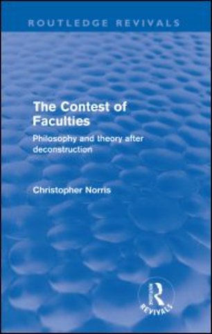 Contest of Faculties (Routledge Revivals)