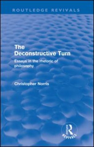 Deconstructive Turn (Routledge Revivals)