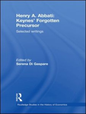 Henry A. Abbati: Keynes' Forgotten Precursor