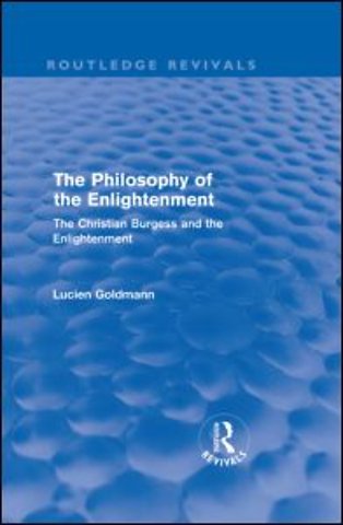 Philosophy of the Enlightenment (Routledge Revivals)