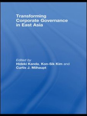 Transforming Corporate Governance in East Asia
