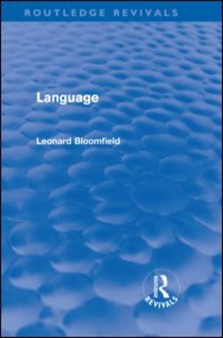 Language (Routledge Revivals)