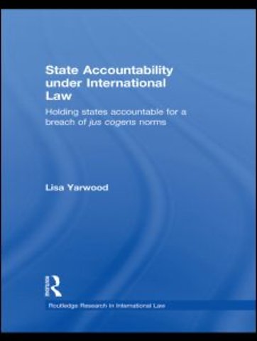State Accountability under International Law