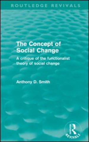 Concept of Social Change (Routledge Revivals)