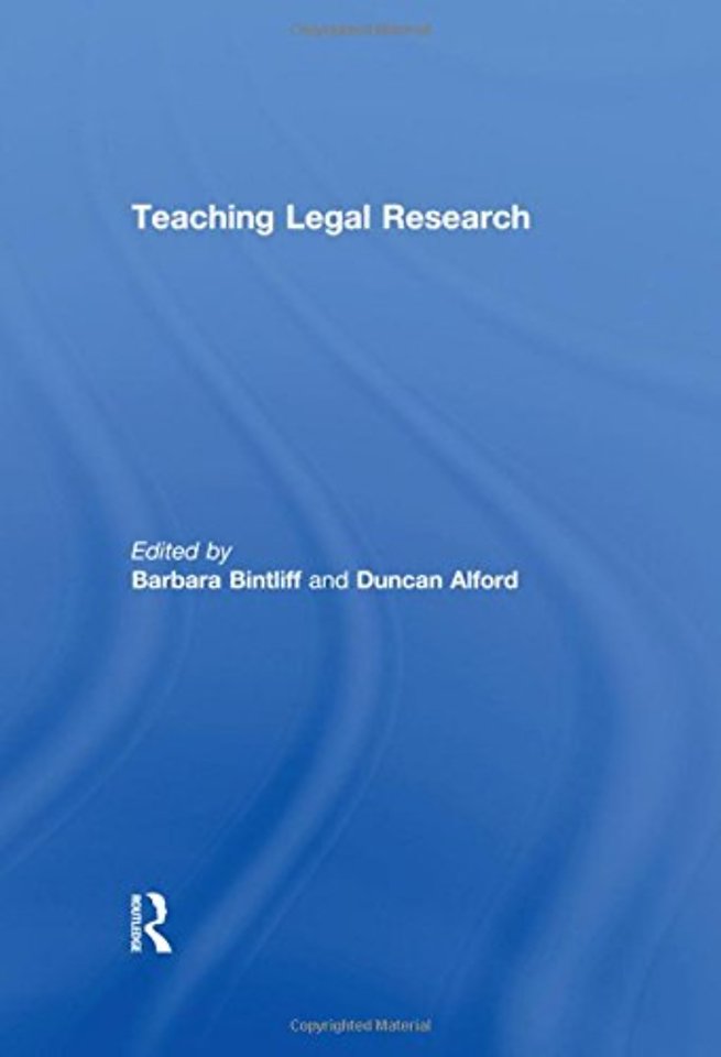 Teaching Legal Research