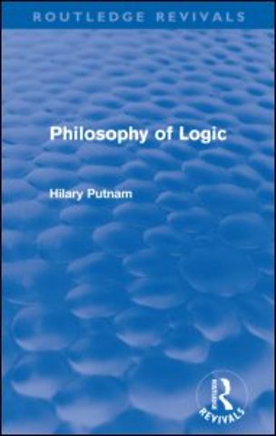 Philosophy of Logic (Routledge Revivals)