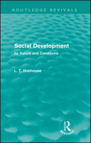 Social Development (Routledge Revivals)