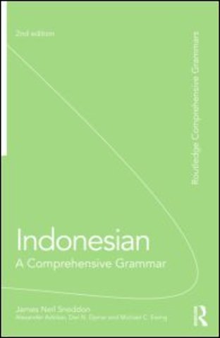 Indonesian: A Comprehensive Grammar