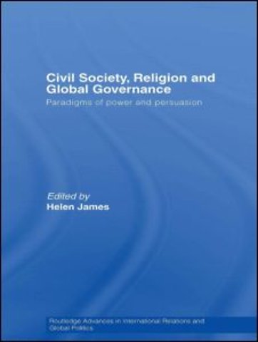 Civil Society, Religion and Global Governance