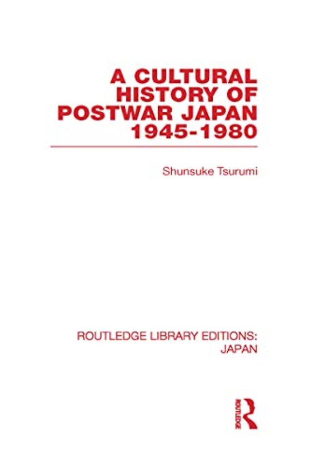 Cultural History of Postwar Japan