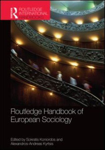 Routledge Handbook of European Sociology