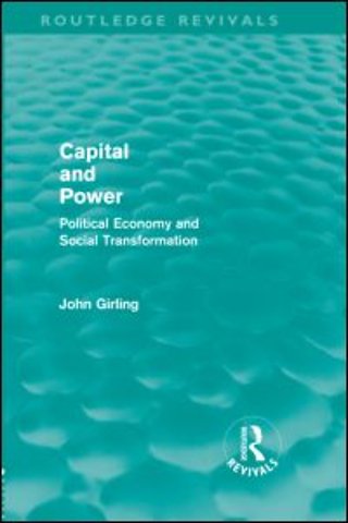 Capital and Power (Routledge Revivals)