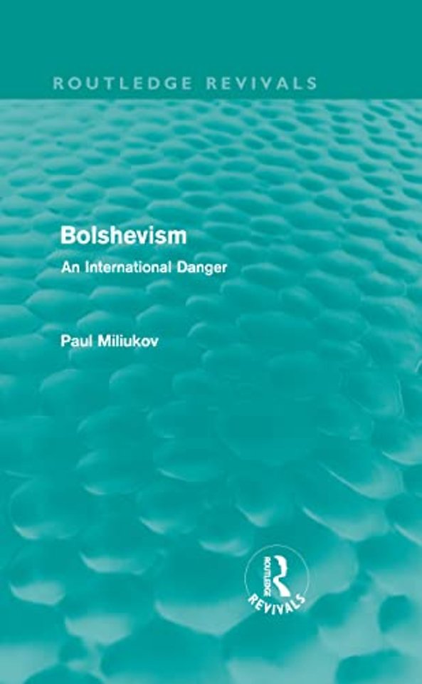 Bolshevism (Routledge Revivals)