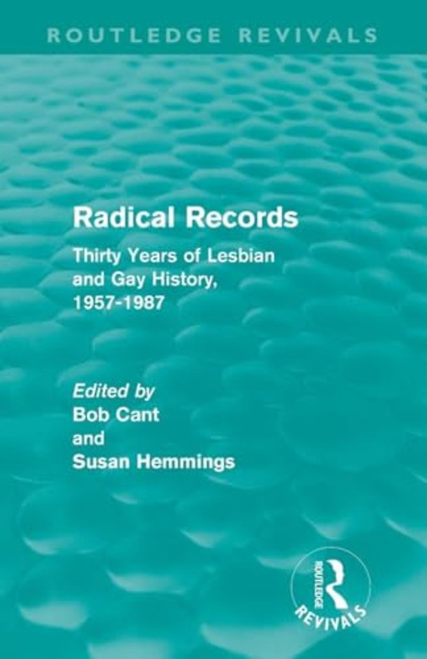Radical Records (Routledge Revivals)