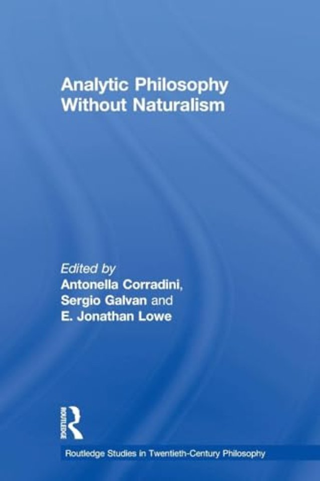 Analytic Philosophy Without Naturalism