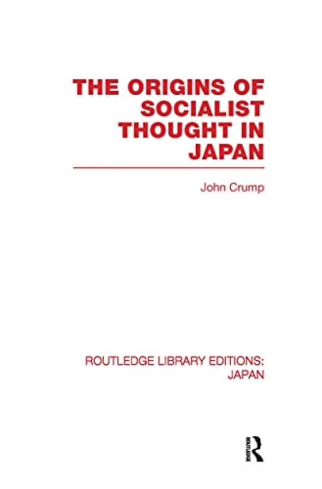 Origins of Socialist Thought in Japan