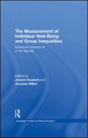 Measurement of Individual Well-Being and Group Inequalities