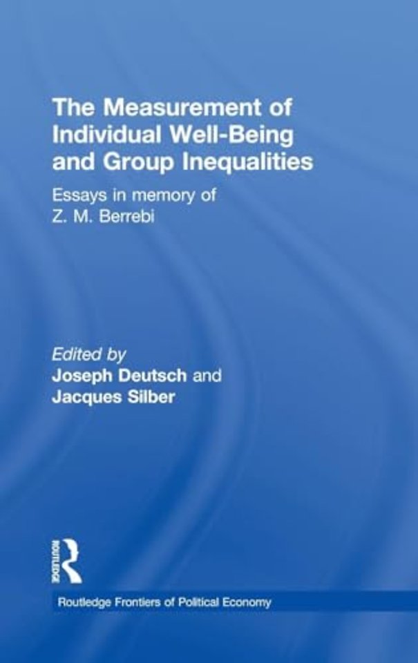 Measurement of Individual Well-Being and Group Inequalities