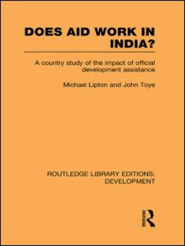 Does Aid Work in India?