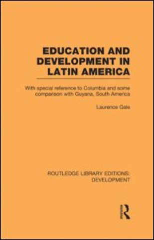 Education and development in Latin America